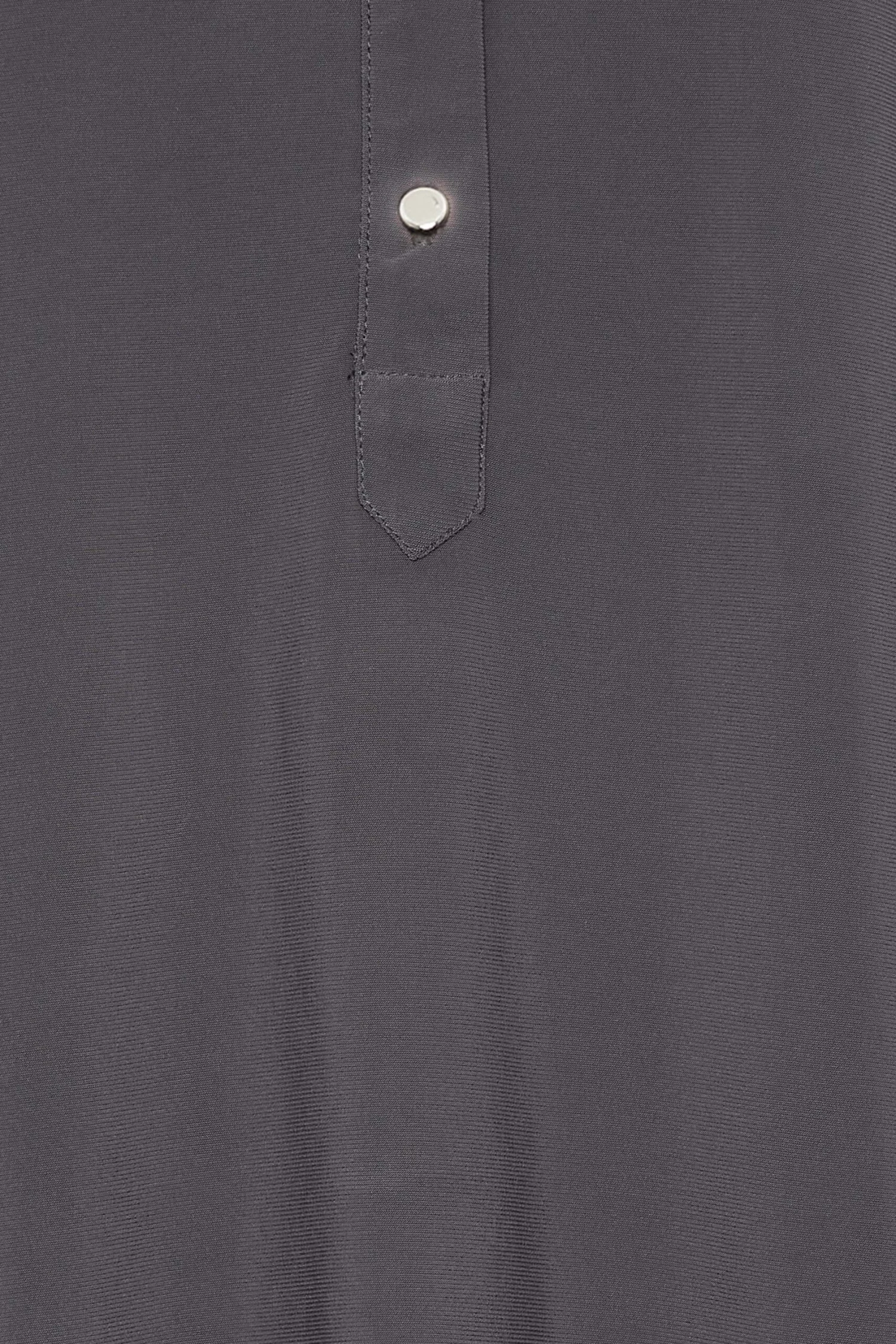 M&Co Grey Half Placket Jersey Shirt 5 M&Co Grey Half Placket Jersey Shirt - Image 5