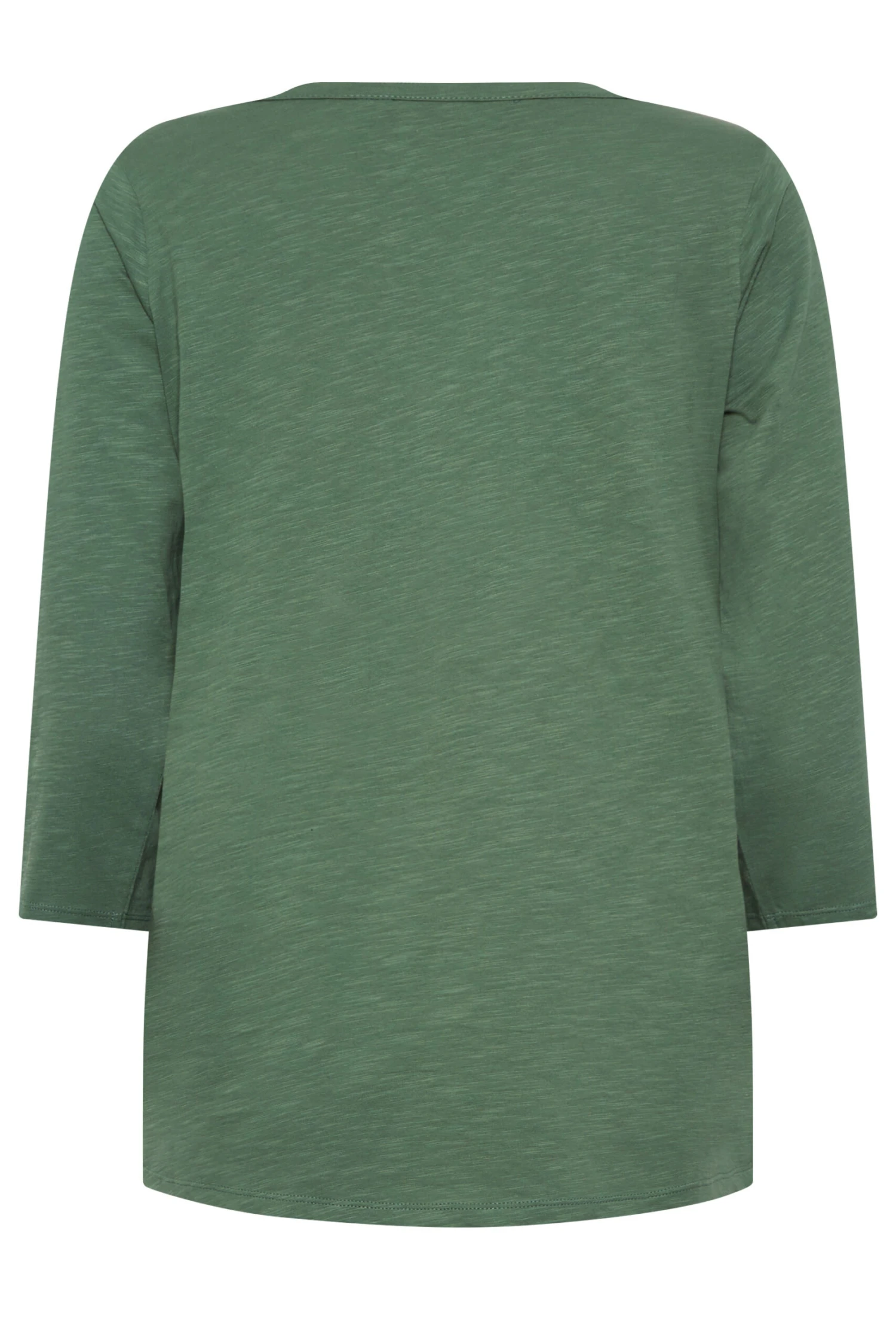 M&Co Sage Green Cotton Henley Top 7 M&Co Sage Green Cotton Henley Top - Image 7