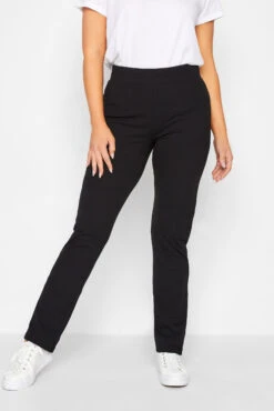 M&Co Black Slim Leg Yoga Pants