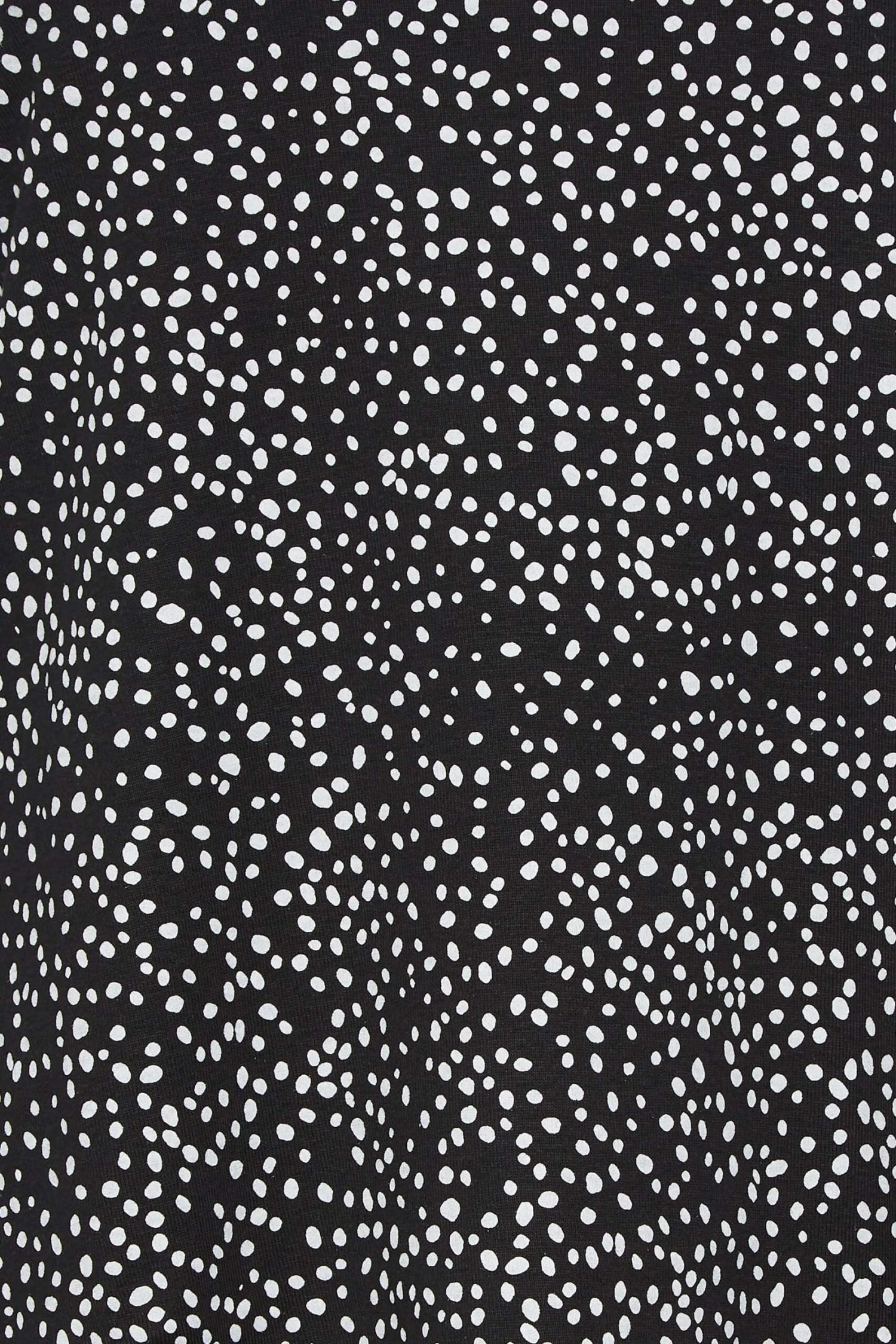 M&Co Black Spot Print Long Sleeve Cotton Top 5 M&Co Black Spot Print Long Sleeve Cotton Top - Image 5