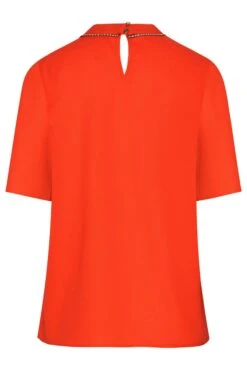 M&Co Red Keyhole Sequin Blouse 13 M&Co Red Keyhole Sequin Blouse -M&Co Sales Store 7f41ab07 d8a6 42 550305 Y scaled