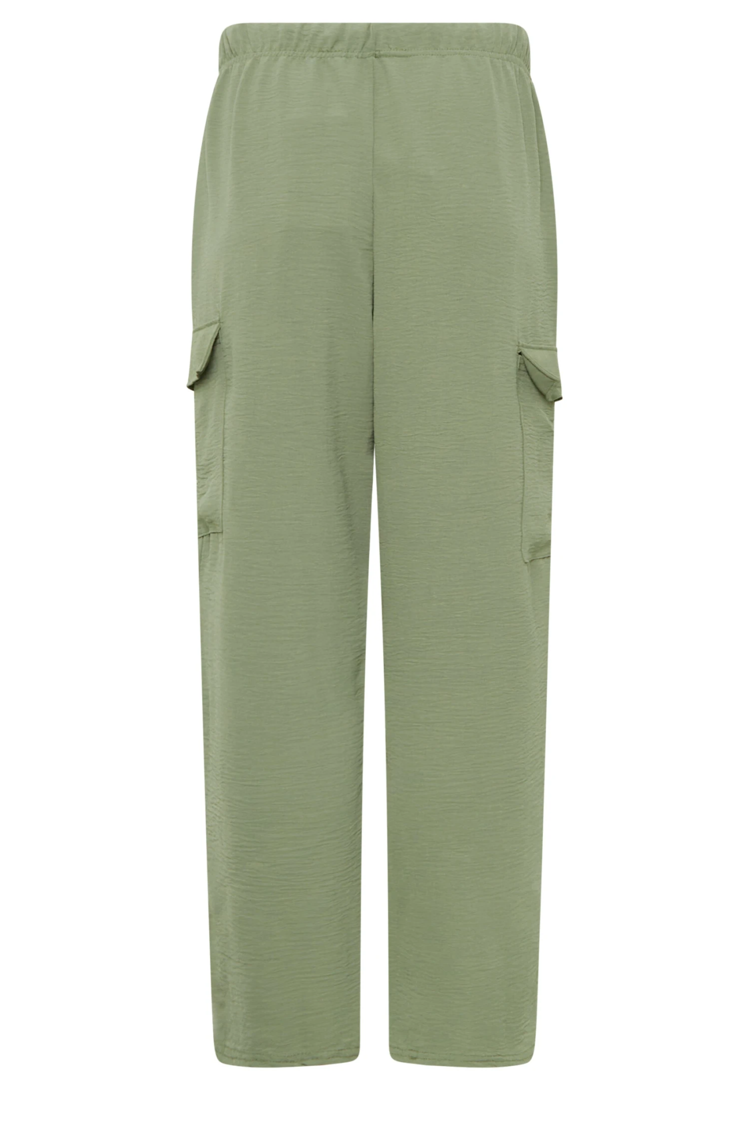 M&Co Khaki Green Cargo Slim Leg Trousers 5 M&Co Khaki Green Cargo Slim Leg Trousers - Image 5