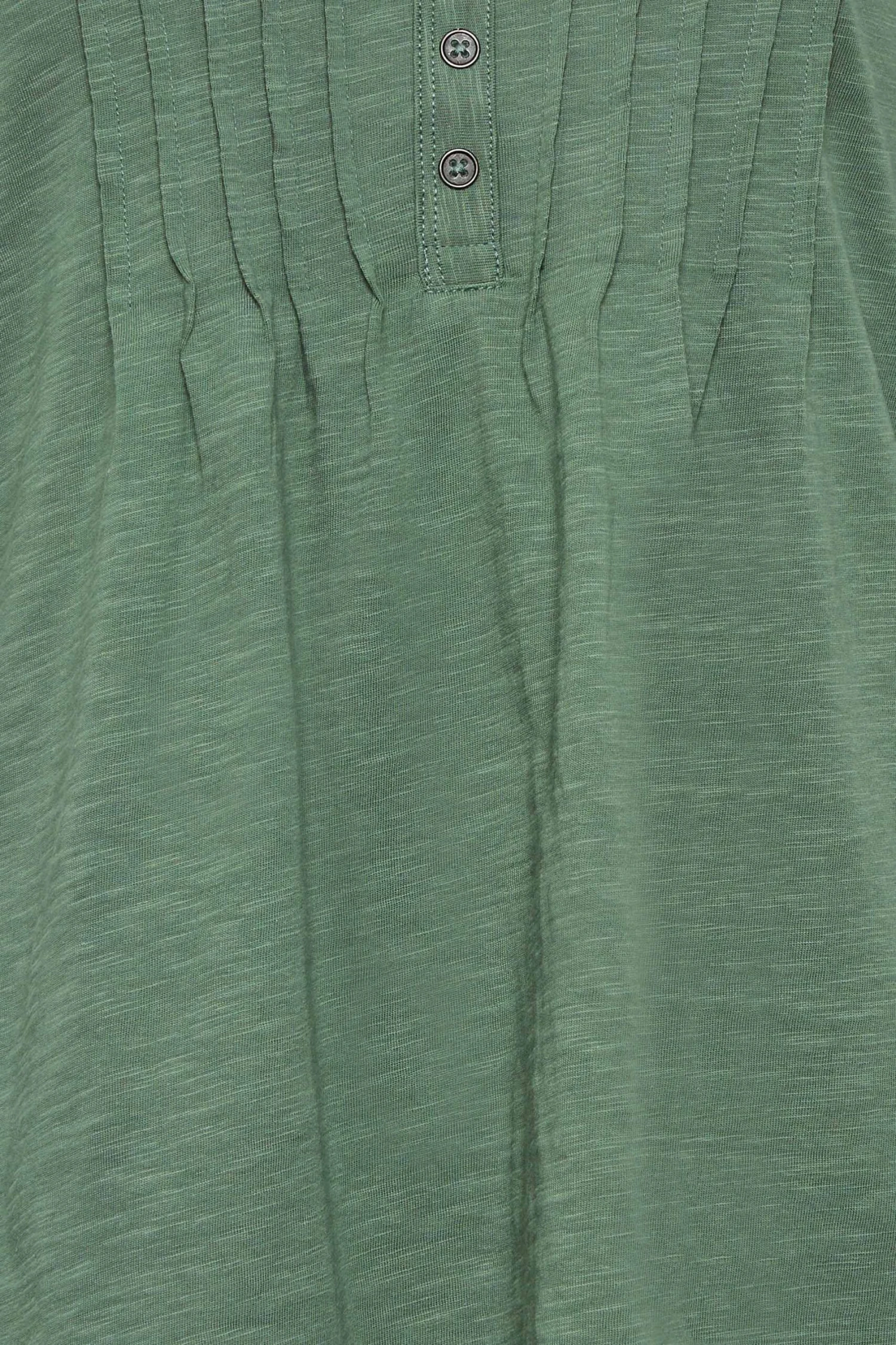 M&Co Sage Green Cotton Henley Top 5 M&Co Sage Green Cotton Henley Top - Image 5