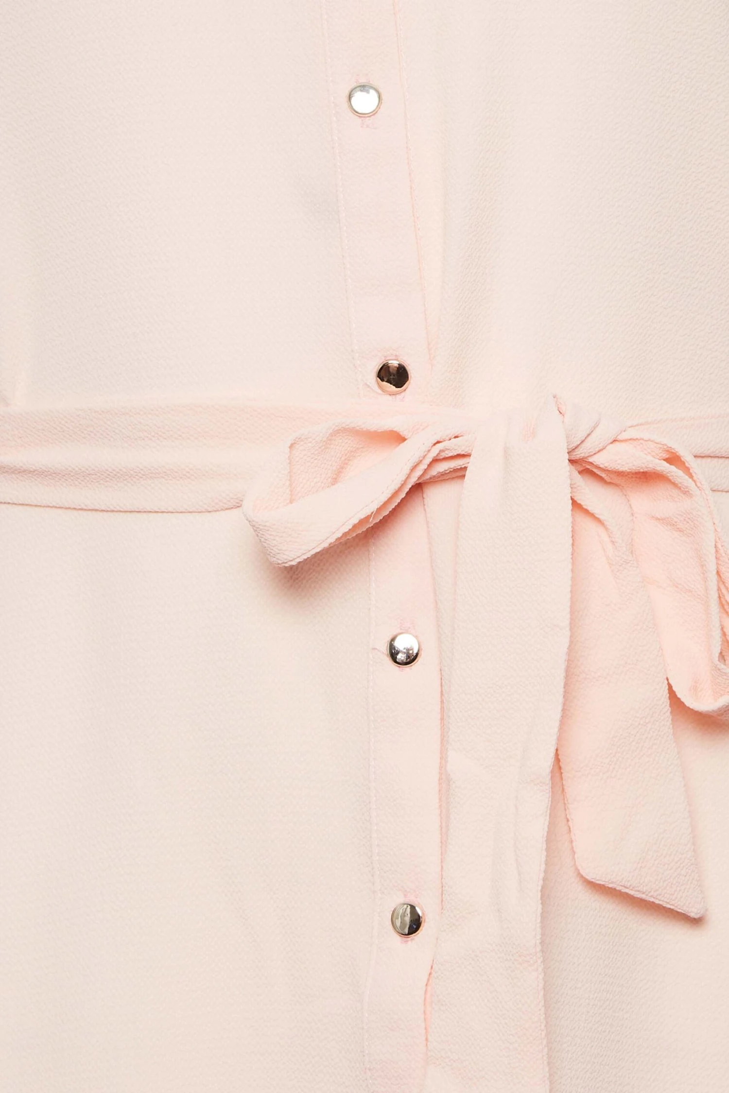 M&Co Light Pink Tie Waist Tunic Shirt 5 M&Co Light Pink Tie Waist Tunic Shirt - Image 5
