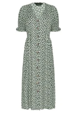 M&Co Green Polka Dot Button Through Dress -M&Co Sales Store 8d20358b 8b20 4b 550408 X scaled