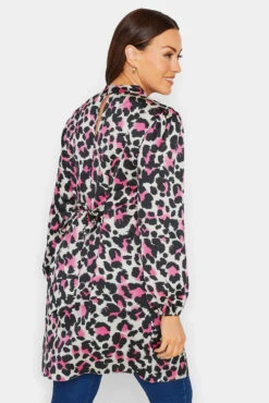 M&Co Pink Leopard Print High Neck Tunic Top 10 M&Co Pink Leopard Print High Neck Tunic Top -M&Co Sales Store 8d8db0aa 1d1f 40 550021 C scaled