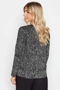 M&Co Black Spot Print Long Sleeve Cotton Top 9 M&Co Black Spot Print Long Sleeve Cotton Top -M&Co Sales Store 8ec68135 ea7e 46 500169 C scaled
