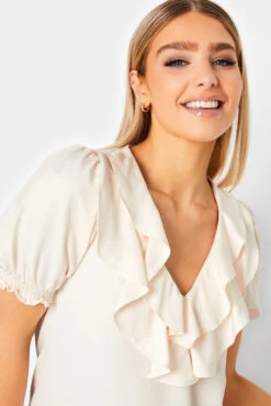 M&Co Ivory White Frill Blouse -M&Co Sales Store 8ed51bcc 475b 4e 550603 D scaled