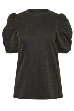 M&Co Black & Gold Shimmer Ruched Sleeve Blouse 12 M&Co Black & Gold Shimmer Ruched Sleeve Blouse -M&Co Sales Store 8f74fe51 d9cd 45 550255 X scaled