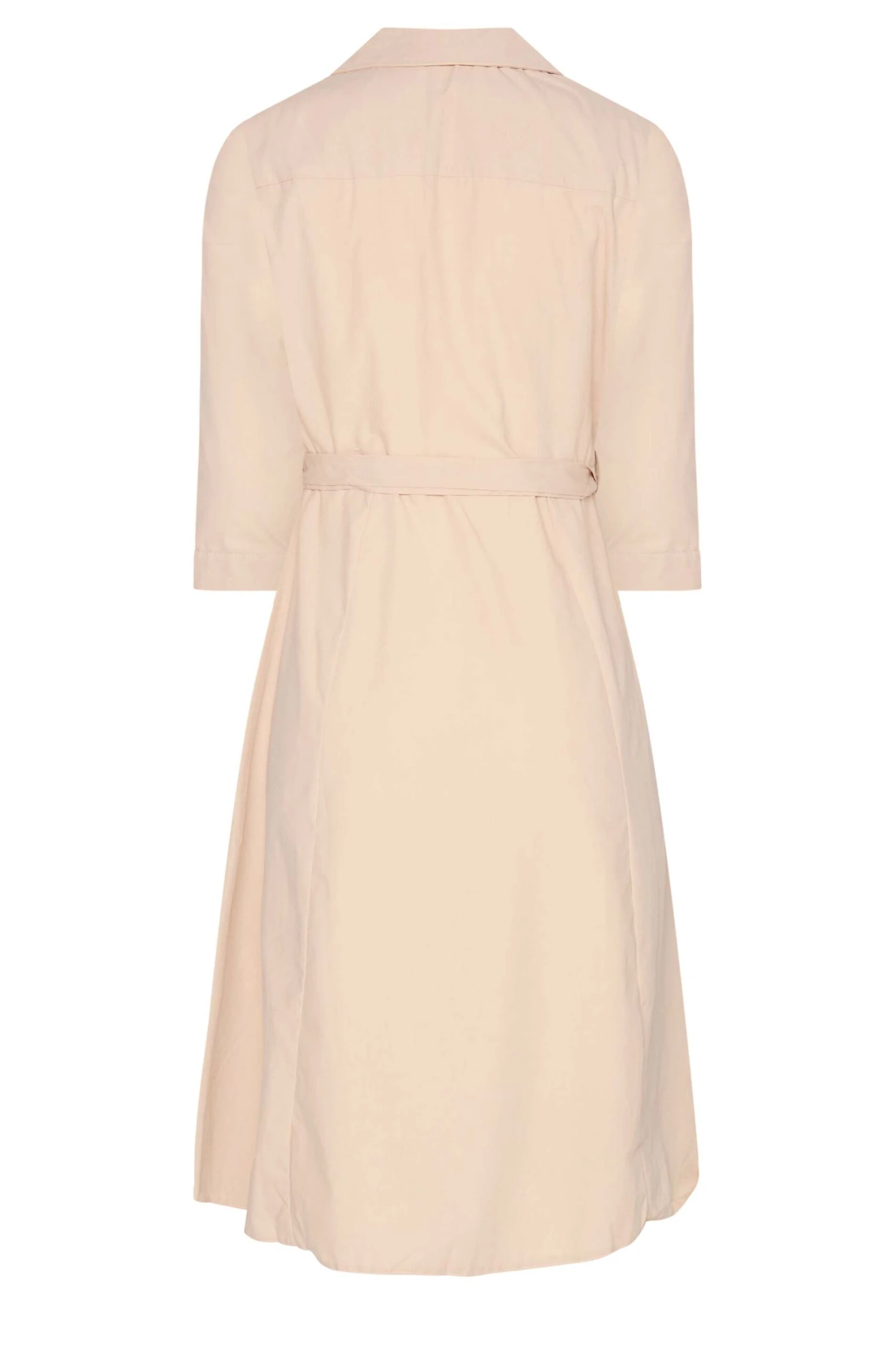 M&Co Pink Tie Waist Shirt Dress 7 M&Co Pink Tie Waist Shirt Dress - Image 7