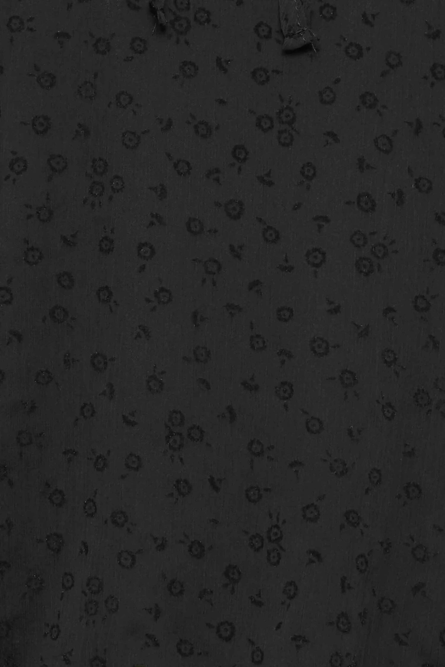 M&Co Black Dobby Tie Neck Blouse 5 M&Co Black Dobby Tie Neck Blouse - Image 5