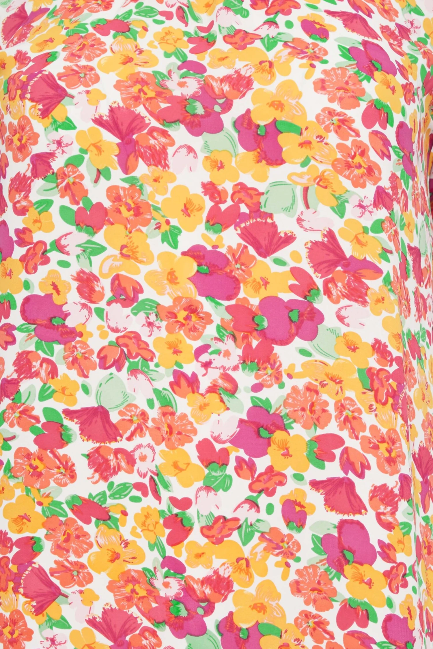 M&Co White & Pink Floral Print Puff Sleeve Blouse 5 M&Co White & Pink Floral Print Puff Sleeve Blouse - Image 5