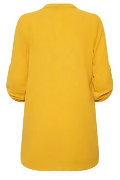 M&Co Yellow Long Sleeve Button Blouse -M&Co Sales Store 9019cd06 f2e4 46 550298 Y scaled