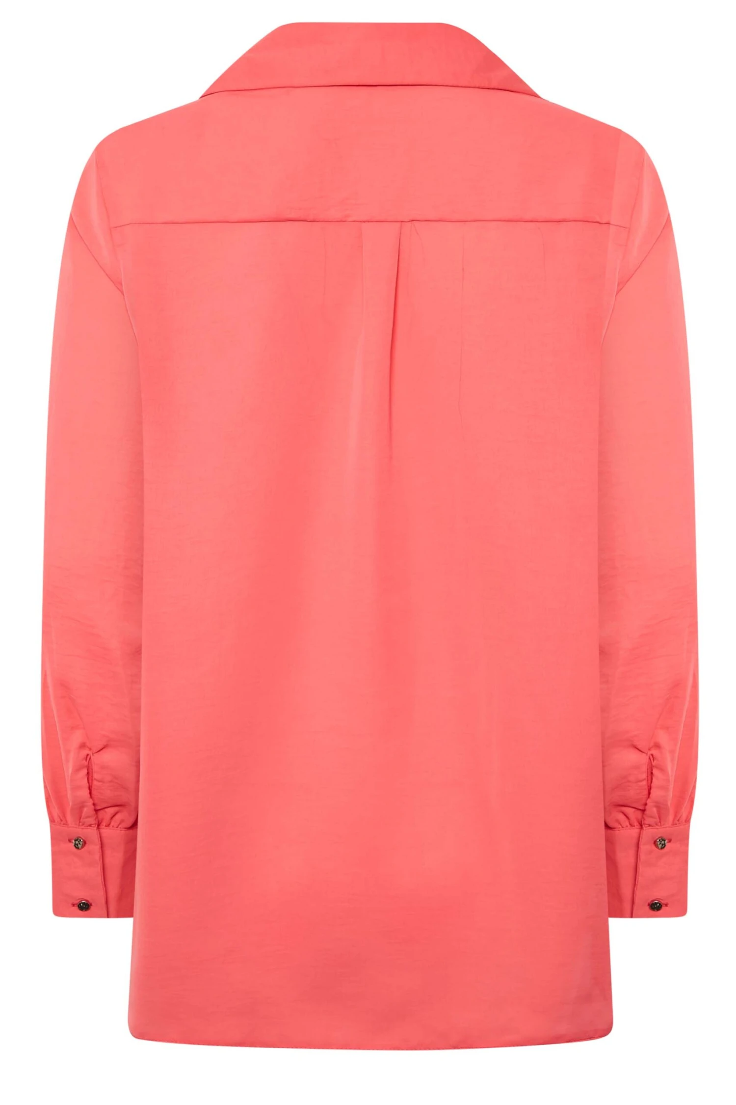 M&Co Pink V-Neck Collared Blouse 7 M&Co Pink V-Neck Collared Blouse - Image 7