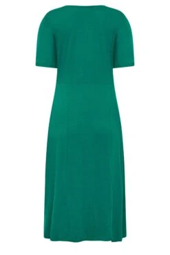 M&Co Forest Green Angel Sleeve Split Hem Midi Dress -M&Co Sales Store 919e5d73 7b0c 44 550499 Y scaled