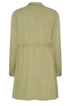 M&Co Khaki Green Tie Waist Tunic Shirt 13 M&Co Khaki Green Tie Waist Tunic Shirt -M&Co Sales Store 92077ebb 34a4 4b 550031 Y scaled