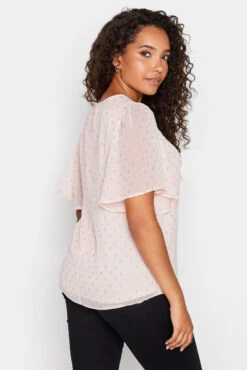 M&Co Light Pink Glitter Blouse 9 M&Co Light Pink Glitter Blouse -M&Co Sales Store 924b982f 054d 43 550169 C scaled