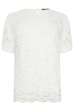 M&Co Ivory White Lace Blouse 12 M&Co Ivory White Lace Blouse -M&Co Sales Store 92b4c778 6224 46 550690 X scaled