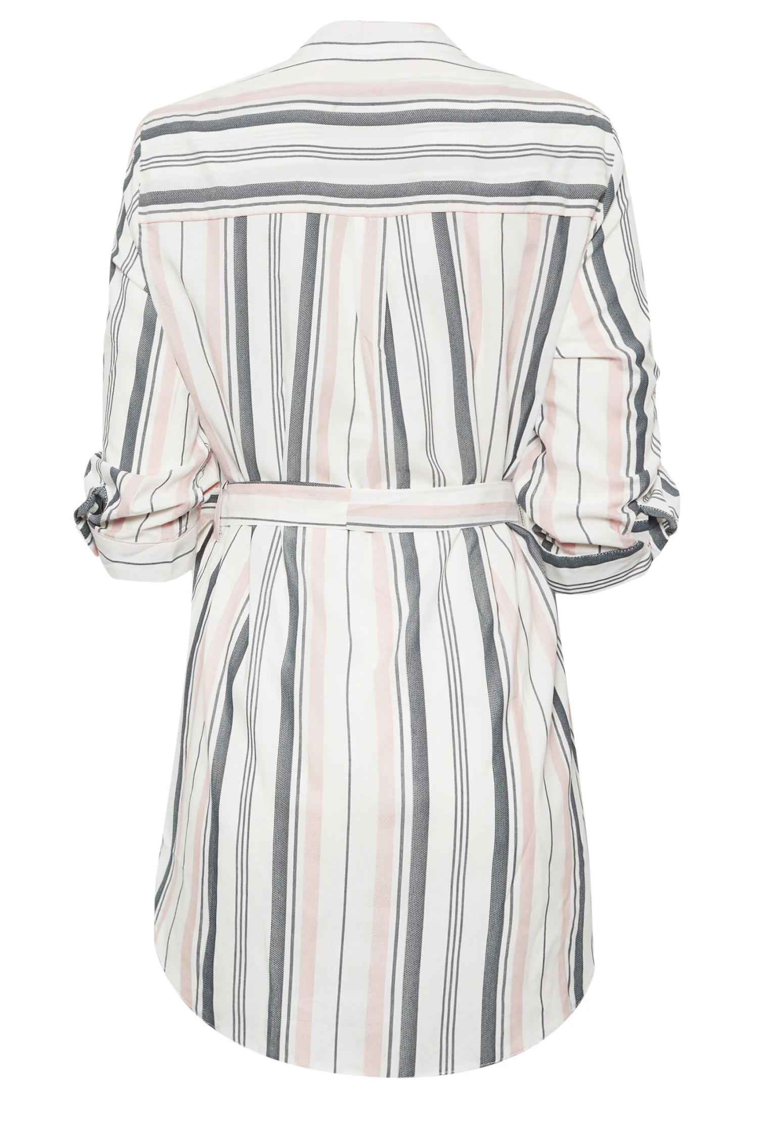 M&Co White Stripe Tie Waist Blouse 7 M&Co White Stripe Tie Waist Blouse - Image 7