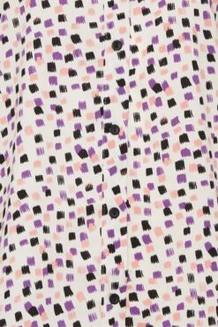 M&Co White Spot Print V-Neck Blouse -M&Co Sales Store 93ba50ee a7d9 47 550652 Z scaled