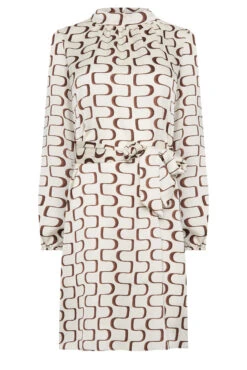 M&Co White Ivory Geometric Print High Neck Tunic Blouse 14 M&Co White Ivory Geometric Print High Neck Tunic Blouse -M&Co Sales Store 940a0e7f d3c8 45 550024 X scaled