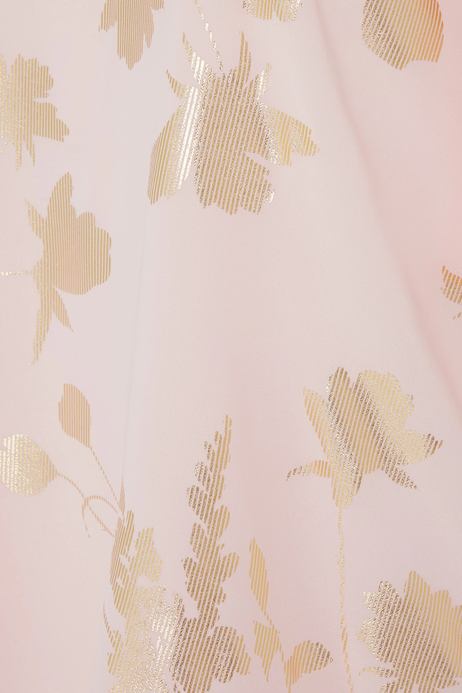 M&Co Light Pink Floral Shimmer Blouse 7 M&Co Light Pink Floral Shimmer Blouse - Image 7