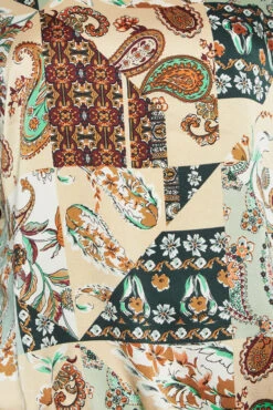 M&Co Green Paisley Print Short Sleeve Blouse -M&Co Sales Store 96cc3eff f8eb 4a 550586 Z scaled