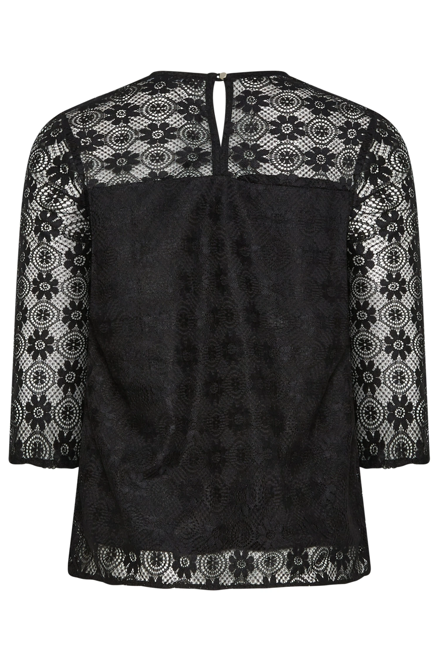 M&Co Black Lace Blouse 8 M&Co Black Lace Blouse - Image 8