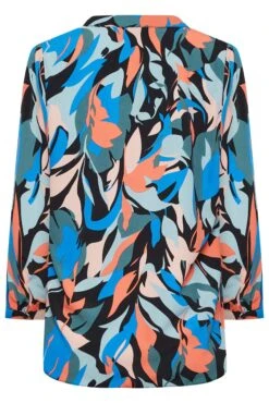 M&Co Black Leaf Print Half Placket Shirt 13 M&Co Black Leaf Print Half Placket Shirt -M&Co Sales Store 9752ee90 9976 40 550667 Y scaled