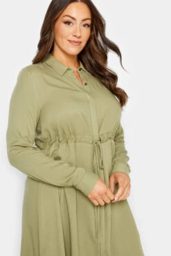 M&Co Khaki Green Tie Waist Tunic Shirt 10 M&Co Khaki Green Tie Waist Tunic Shirt -M&Co Sales Store 977c43f5 27b5 43 550031 D scaled