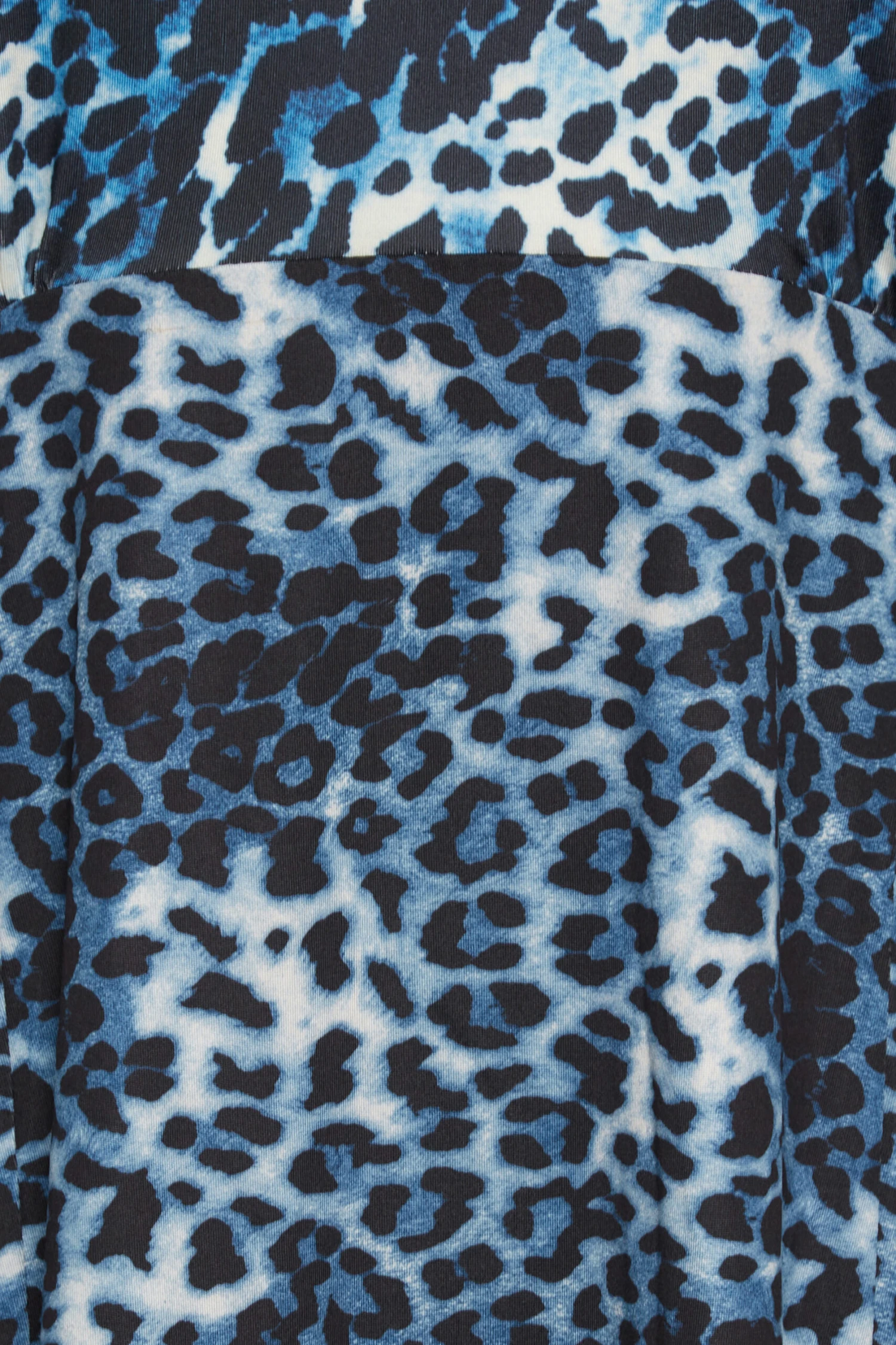M&Co Blue Animal Print Midi Dress 5 M&Co Blue Animal Print Midi Dress - Image 5