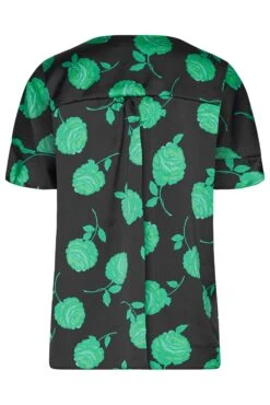 M&Co Black & Green Floral Print Frill Sleeve Blouse 13 M&Co Black & Green Floral Print Frill Sleeve Blouse -M&Co Sales Store 9a3532ee 8210 4f 550228 Y scaled