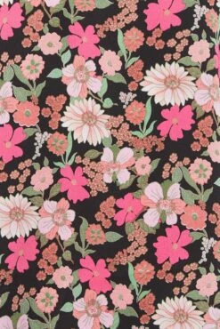 M&Co Black Floral Print Frill Neck Blouse -M&Co Sales Store 9a77cffd 34e0 49 550568 Z scaled