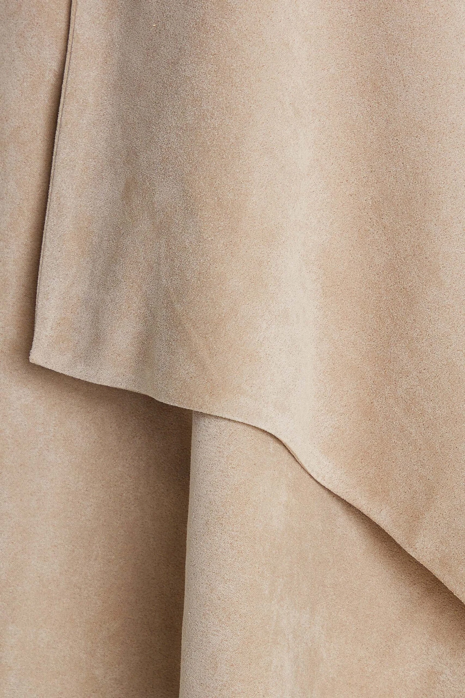 M&Co Cream Suedette Waterfall Jacket 5 M&Co Cream Suedette Waterfall Jacket - Image 5