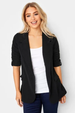 M&Co Black Textured Blazer