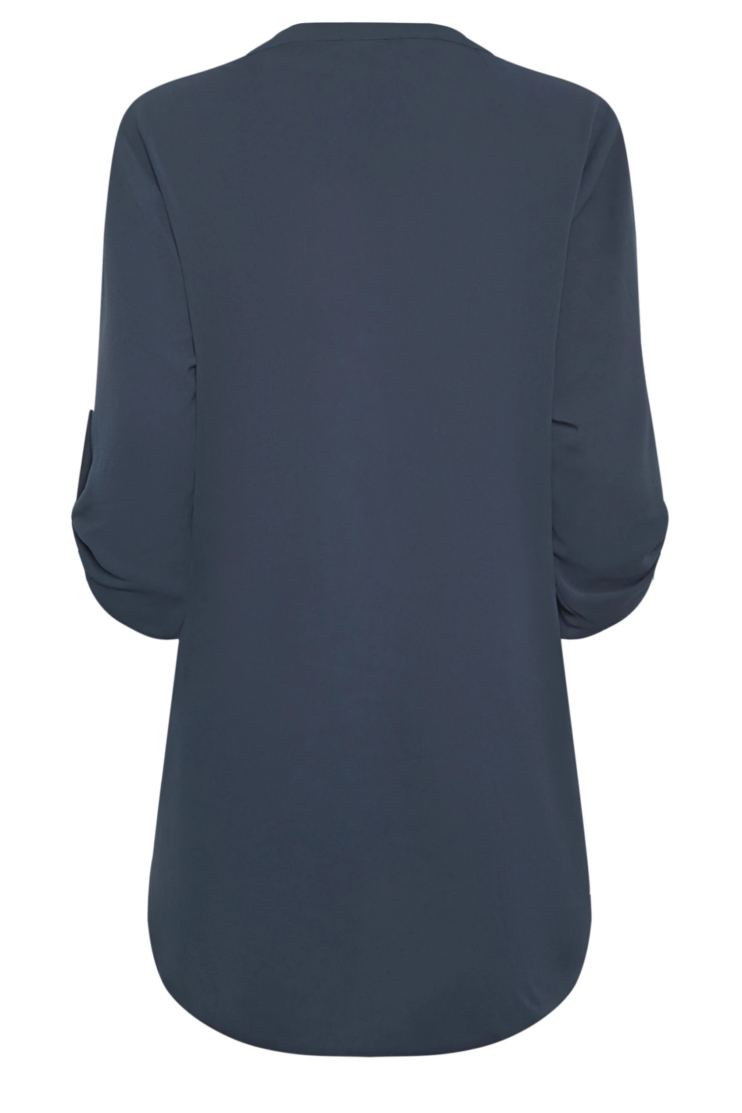 M&Co Blue Long Sleeve Button Blouse 7 M&Co Blue Long Sleeve Button Blouse - Image 7