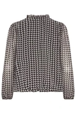 M&Co Black Geometric Print Tie Neck Blouse 13 M&Co Black Geometric Print Tie Neck Blouse -M&Co Sales Store 9ee52da0 9498 47 550267 Y scaled