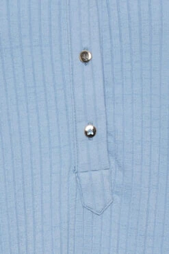 M&Co Blue Ribbed V-Neck Shirt 11 M&Co Blue Ribbed V-Neck Shirt -M&Co Sales Store a02bb173 bb8f 45 550522 Z scaled