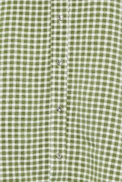 M&Co Khaki Green Gingham Short Sleeve Shirt 11 M&Co Khaki Green Gingham Short Sleeve Shirt -M&Co Sales Store a06a2e50 f73f 4e 550336 Z scaled