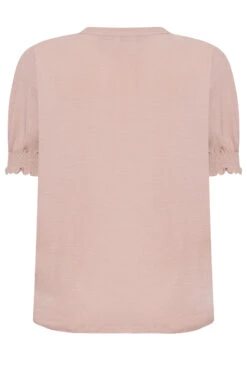 M&Co Light Pink Frill Front Blouse -M&Co Sales Store a08841a6 f7fb 41 550366 Y scaled