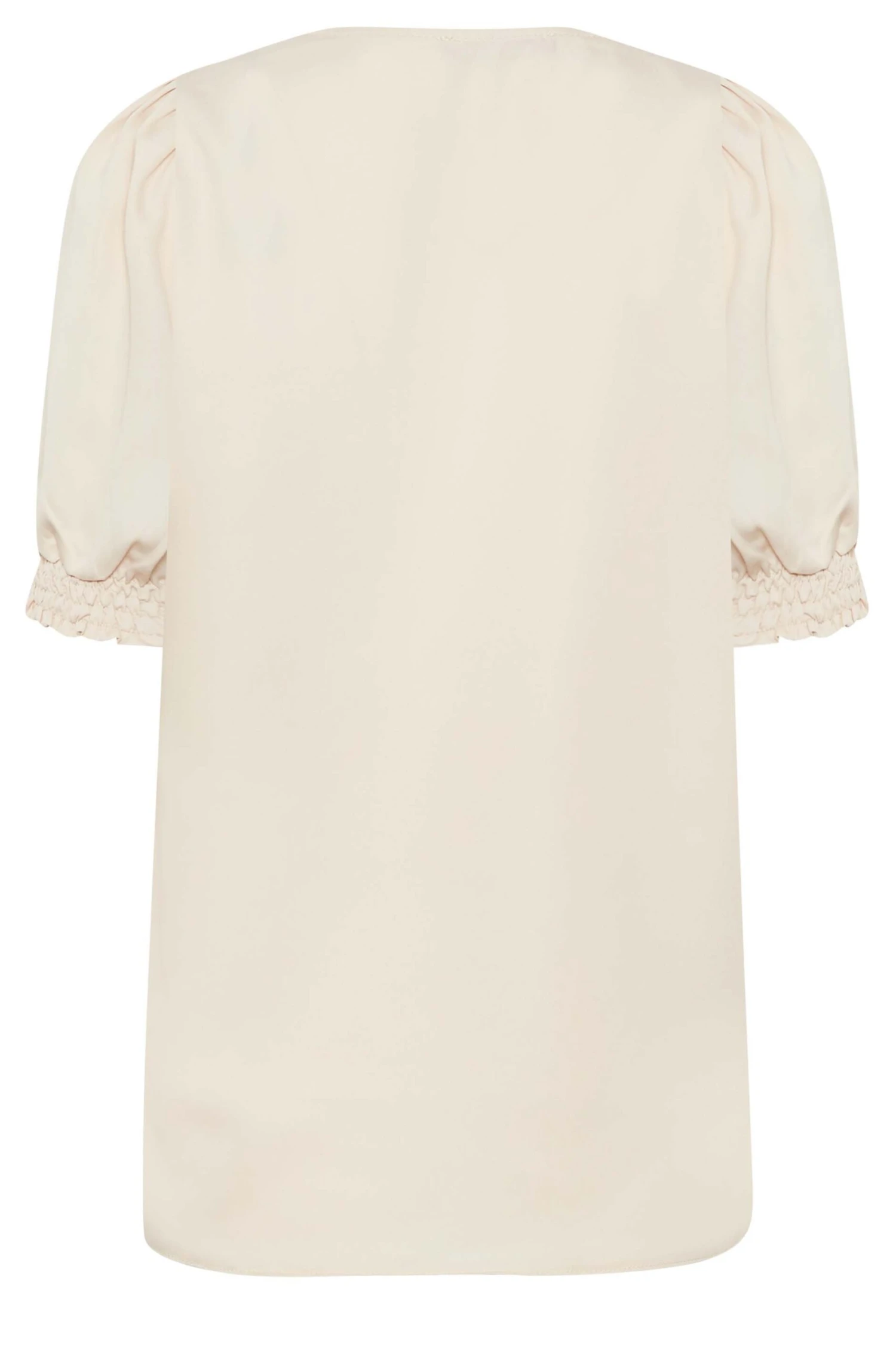 M&Co Cream Frill Front Blouse 7 M&Co Cream Frill Front Blouse - Image 7
