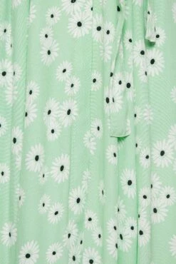M&Co Mint Green Daisy Print Maxi Shirt Dress 11 M&Co Mint Green Daisy Print Maxi Shirt Dress -M&Co Sales Store a2e95c6d fc40 43 550426 Z scaled
