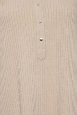 M&Co Beige Brown Ribbed V-Neck Shirt 11 M&Co Beige Brown Ribbed V-Neck Shirt -M&Co Sales Store a58e4be0 7915 4c 550120 Z scaled