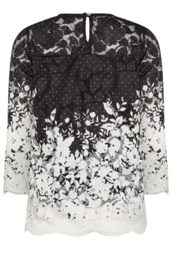 M&Co Black & White Floral Lace Blouse -M&Co Sales Store a63c891d 74e5 4b 550689 Y scaled