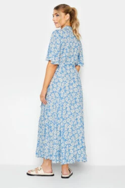 M&Co Light Blue Floral Print Maxi Shirt Dress 10 M&Co Light Blue Floral Print Maxi Shirt Dress -M&Co Sales Store a93867bb f506 4e 550427 D scaled