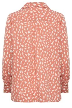 M&Co Pink Brush Stroke Print Half Placket Shirt 13 M&Co Pink Brush Stroke Print Half Placket Shirt -M&Co Sales Store adfc2a8d ea64 48 550571 Y scaled