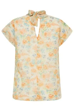 M&Co Yellow Floral Print Blouse 15 M&Co Yellow Floral Print Blouse -M&Co Sales Store ae0e98fa be15 40 550127 Y scaled