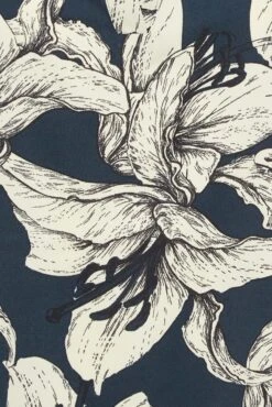 M&Co Blue Floral Print 3/4 Sleeve Blouse -M&Co Sales Store ae436a69 3bf8 4a 550482 Z scaled