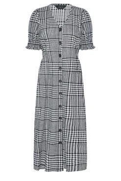M&Co Black Gingham Print Midi Dress 12 M&Co Black Gingham Print Midi Dress -M&Co Sales Store b10fe319 df6e 4d 550416 X scaled