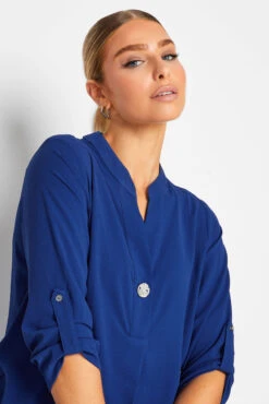 M&Co Cobalt Blue Long Sleeve Button Blouse 10 M&Co Cobalt Blue Long Sleeve Button Blouse -M&Co Sales Store b175da50 11c2 46 550296 D scaled